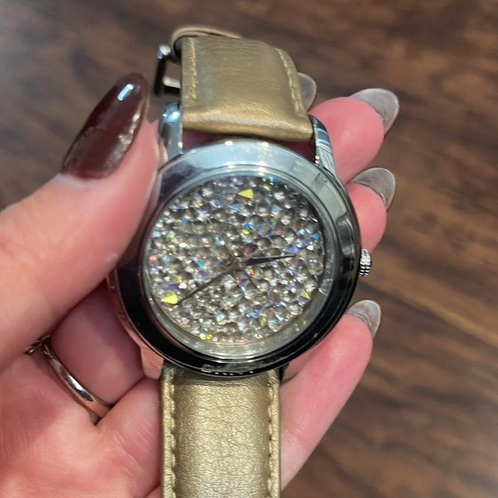 DKNY Crystal Face Watch